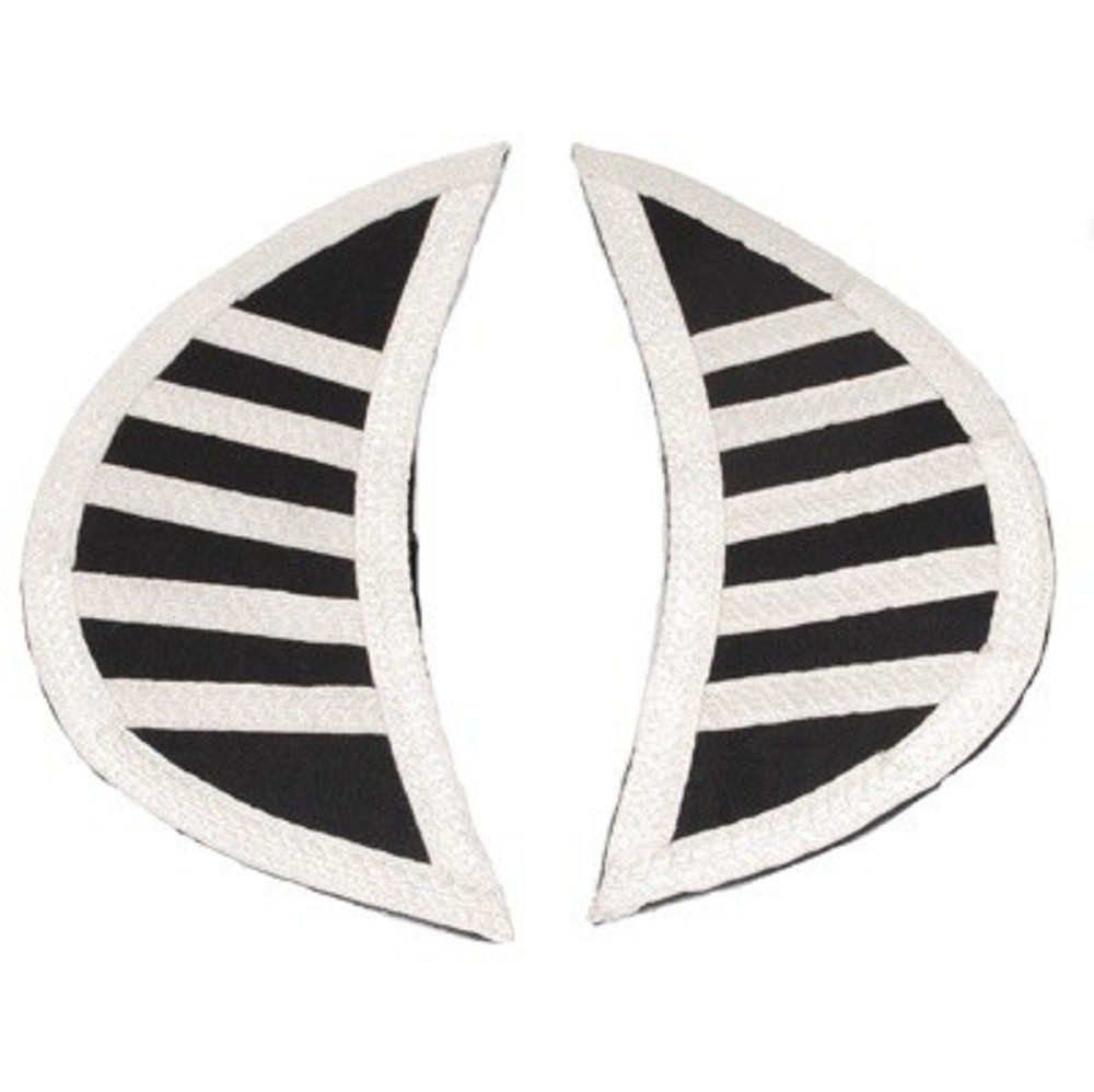 Epaulettepour MD1 Noir/Argent Epaulettepour MD1 Noir/Argent