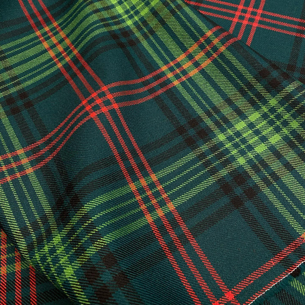 House of Edgar Clan & District Mediumweight Tartan Fabric