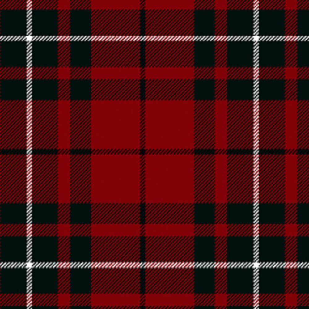 MacAulay Red Modern Strathmore Lightweight Stoff