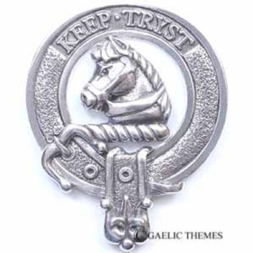 Cap Badge, Clan Hepburn Cap Badge, Clan Hepburn