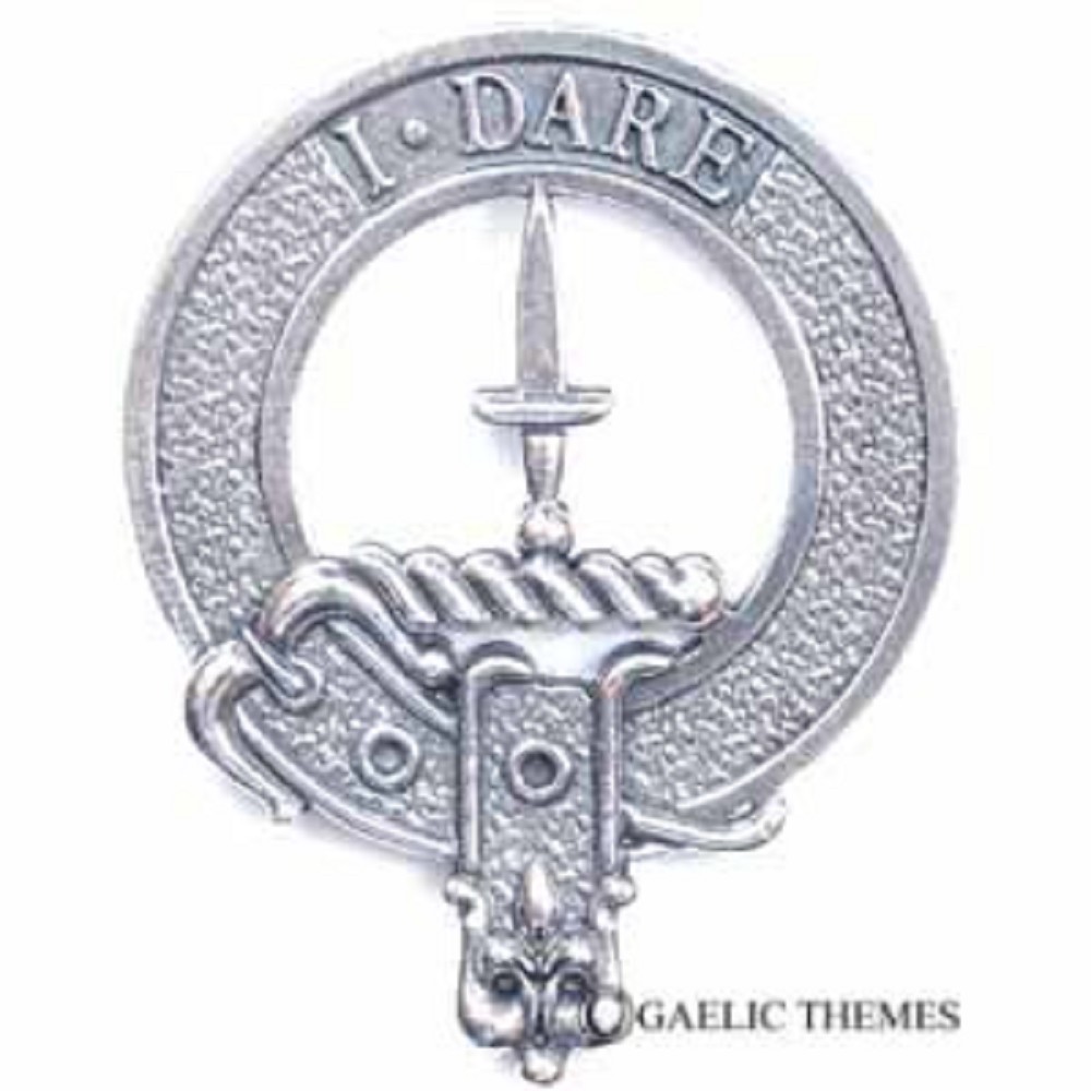 Cap Badge, Clan Dalziel Cap Badge, Clan Dalziel