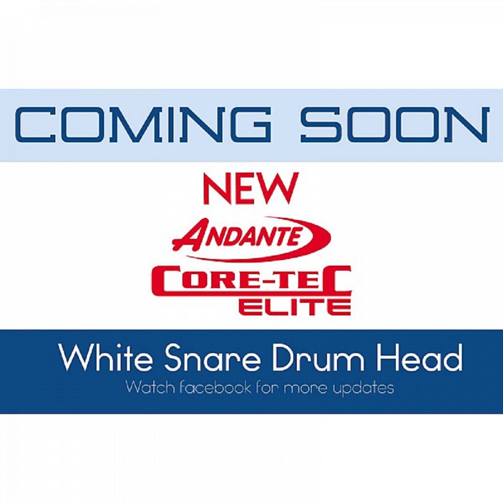 14" Andante WHITE Elite Core-Tec Head