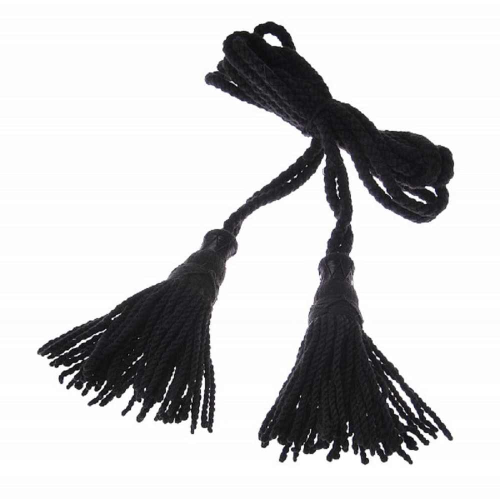 Bagpipe Cords, Laine, noir Bagpipe Cords, Laine, noir
