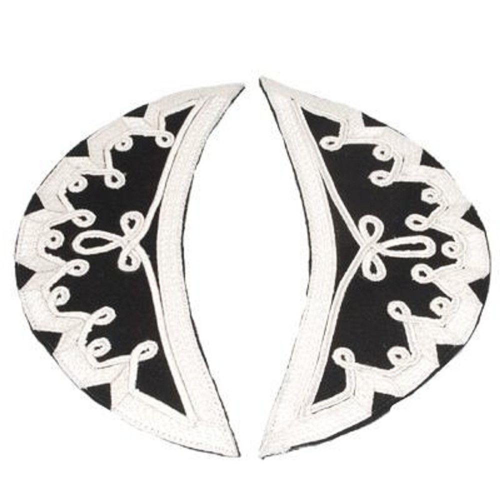 Epaulette pour GP1 Noir/Argent Epaulette pour GP1 Noir/Argent