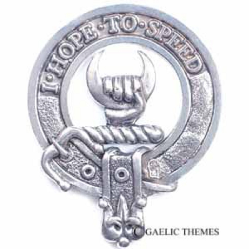 Cap Badge, Clan Cathcart Cap Badge, Clan Cathcart