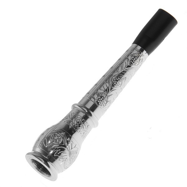 Mouthpiece FA. 5“ (12.7 cm) engraved - Oval Thistle