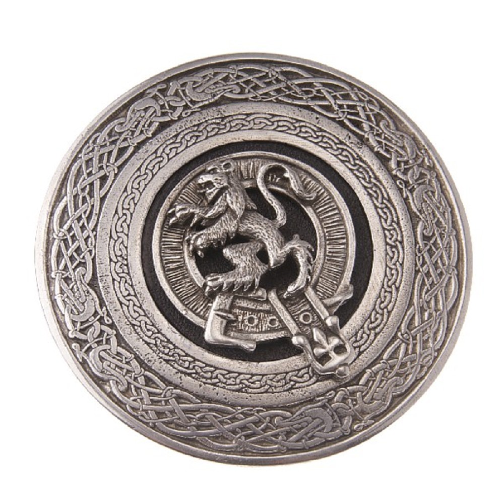 Rampant Lion Crest Boucle Ronde Rampant Lion Crest Boucle Ronde
