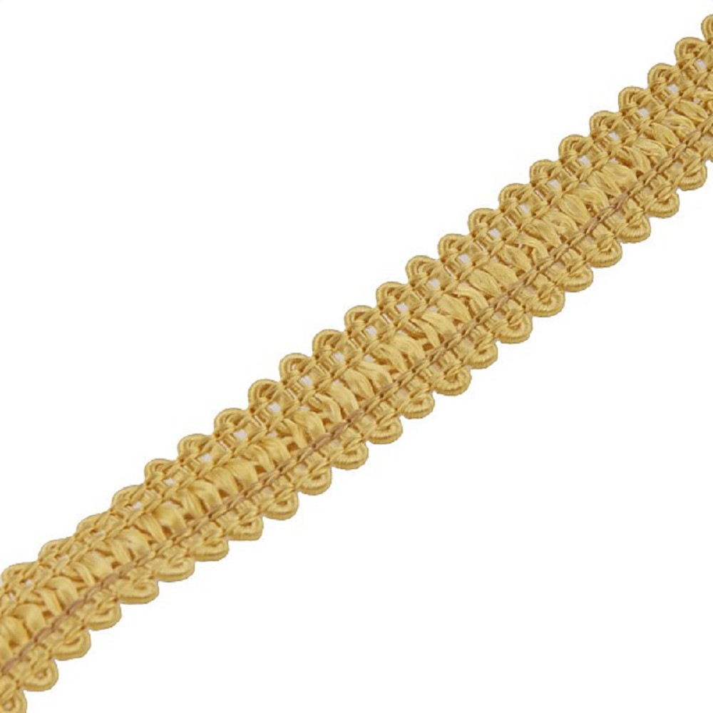 Braiding, gold, 25mm Braiding, gold, 25mm