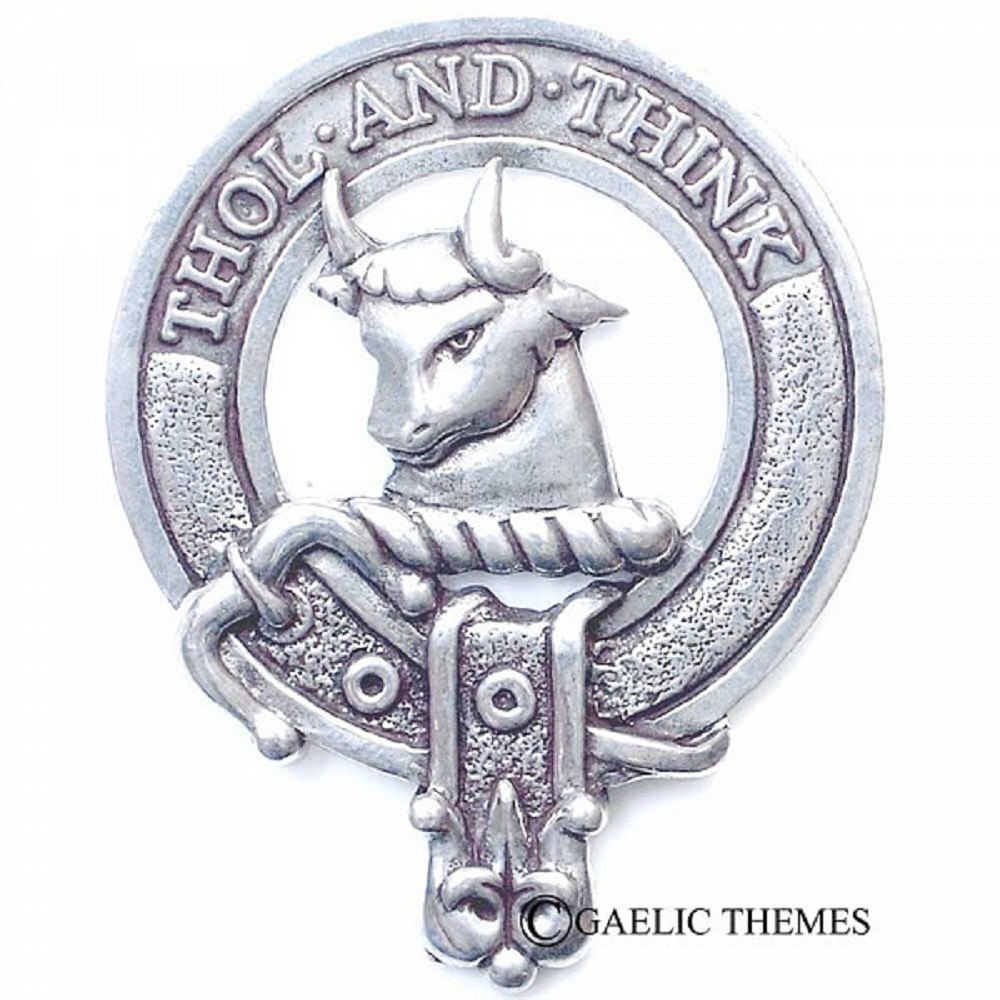 Cap Badge, Clan Tweedie Cap Badge, Clan Tweedie