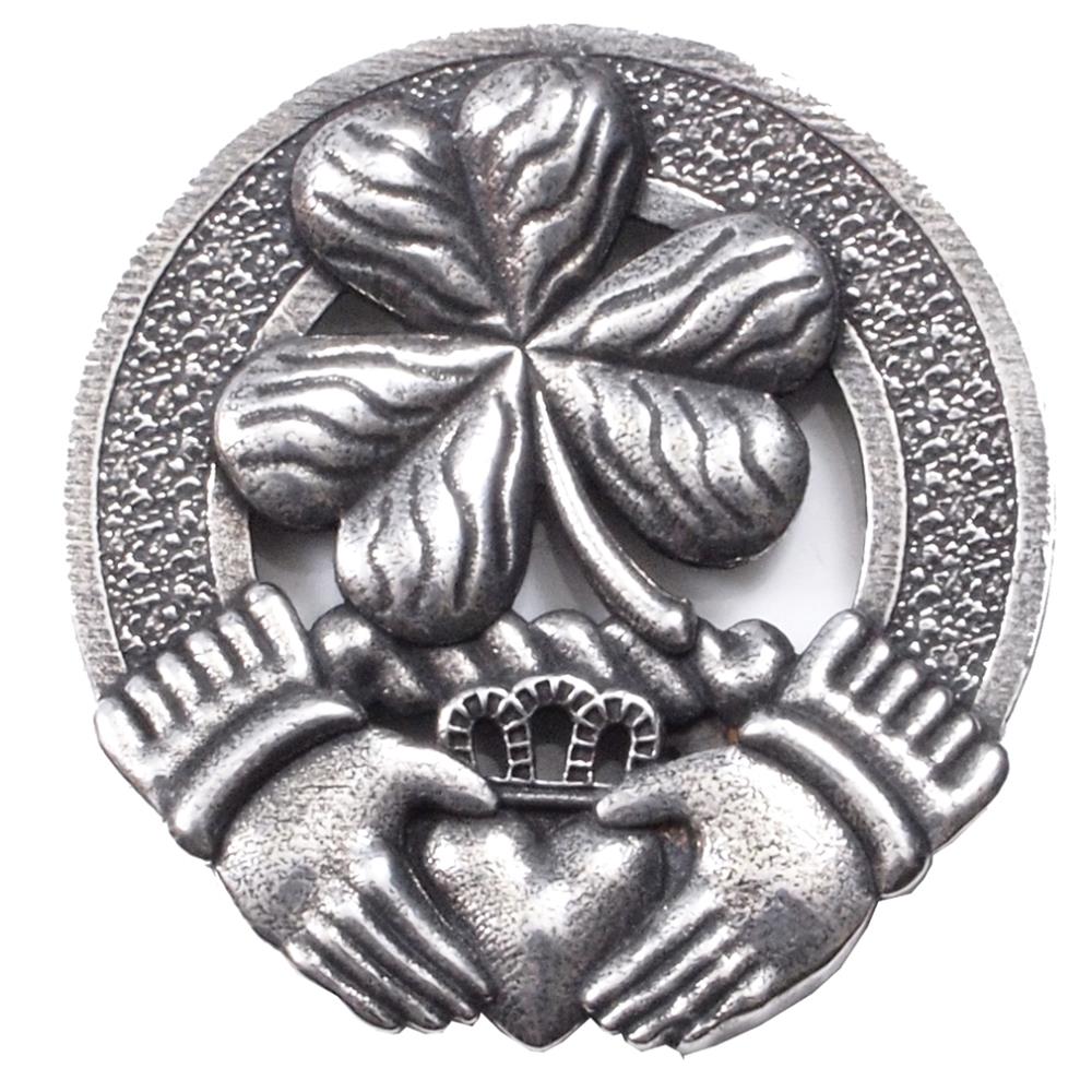Irish Shamrock Cap Badge Irish Shamrock Cap Badge