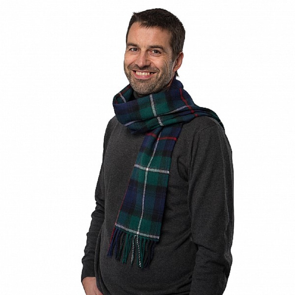 MacKenzie Tartan écharpe en laine d'agneau MacKenzie Tartan écharpe en laine d'agneau