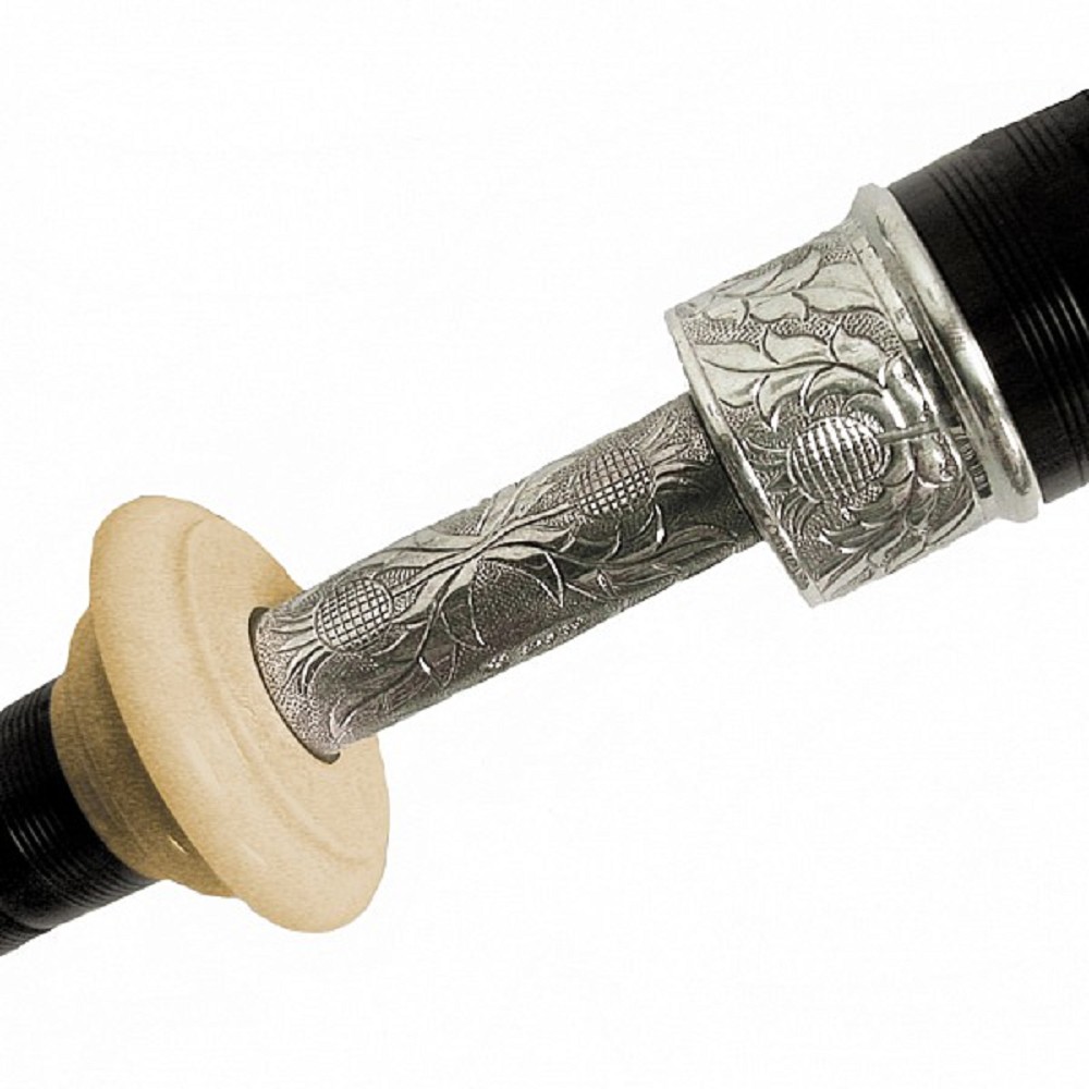 McCallum AB6-Half Sterling Silver Blackwood Bagpipe McCallum AB6-Half Sterling Silver Blackwood Bagpipe