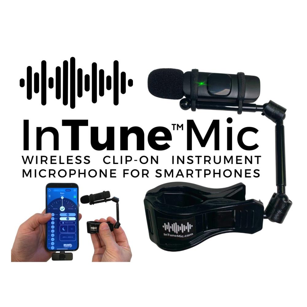 InTune Bagpipe Microphone - Lightning connector