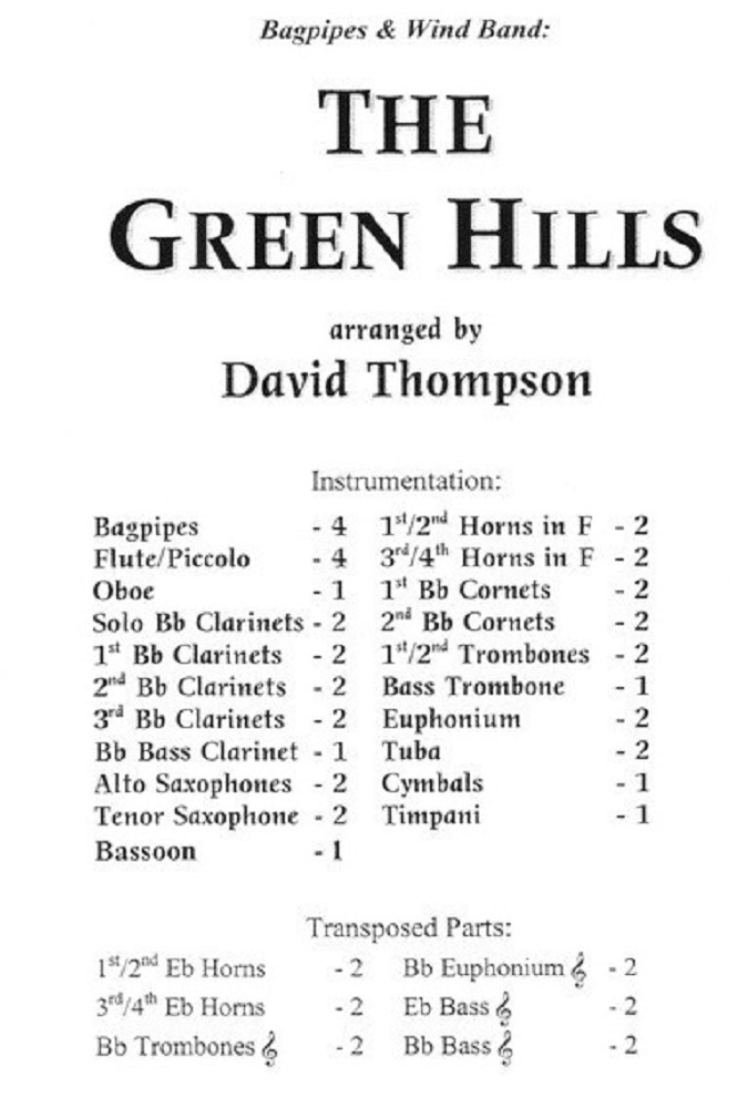 THE GREEN HILLS