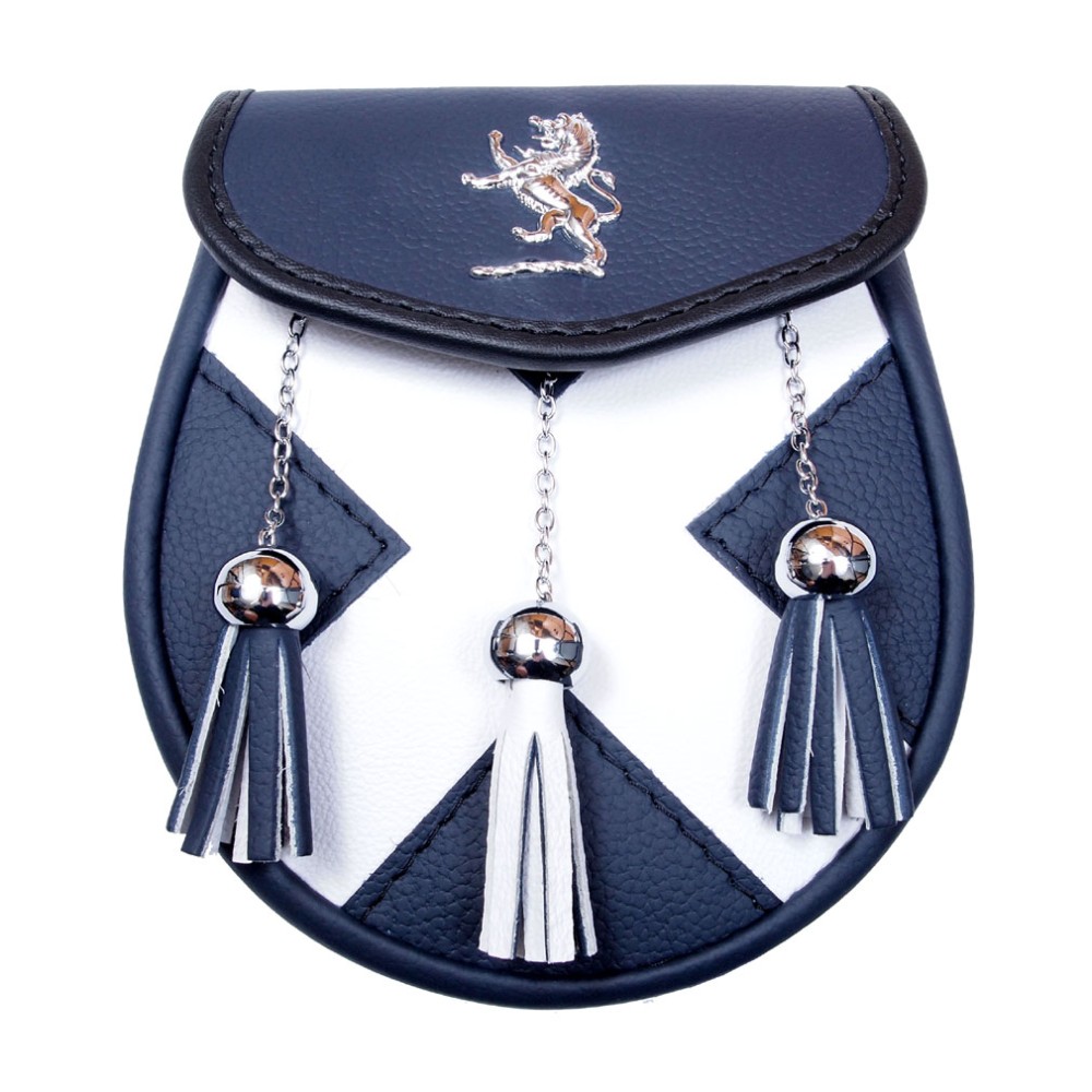 Saltire Leather Sporran Saltire Leather Sporran