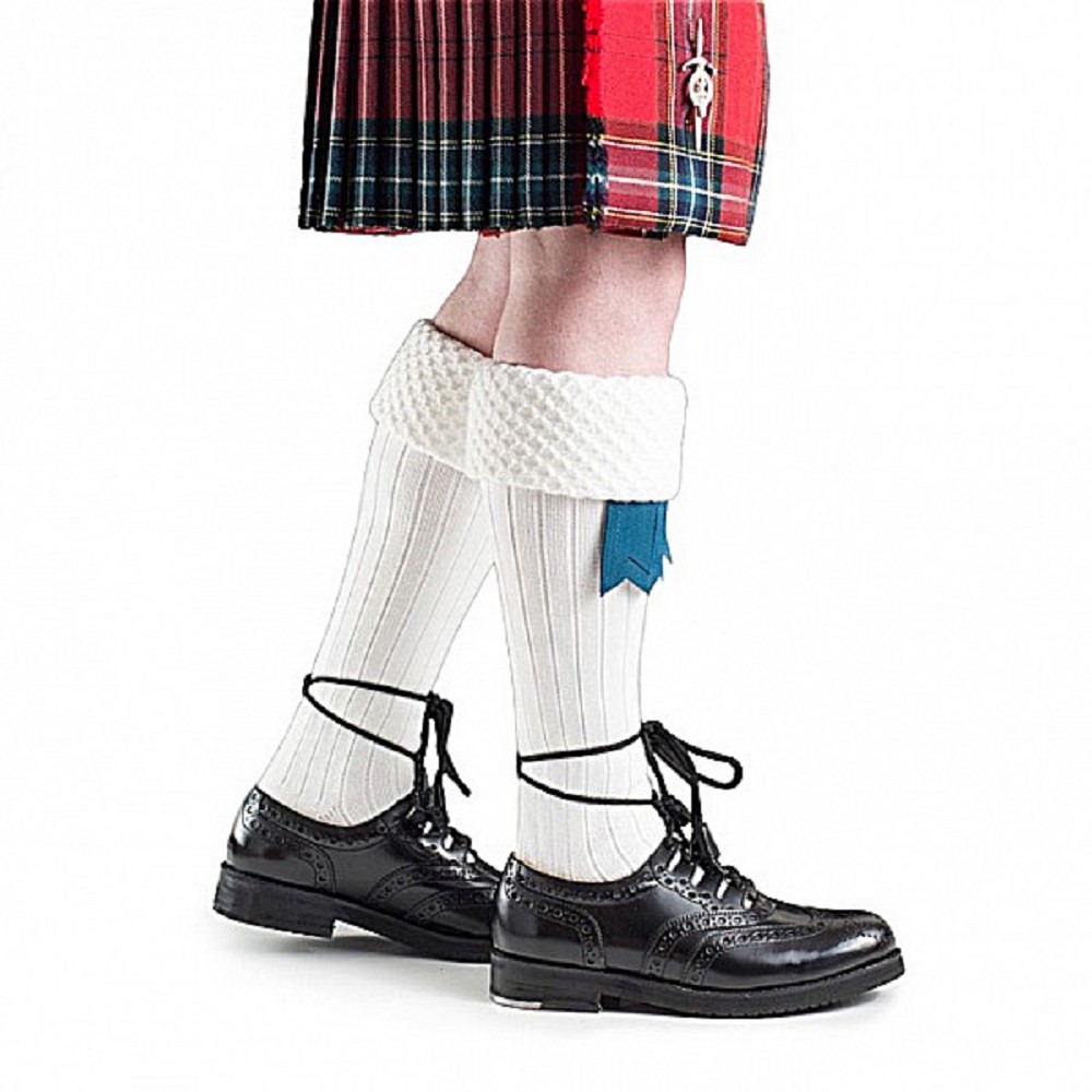 Chaussette Piper, blanc Chaussette Piper, blanc