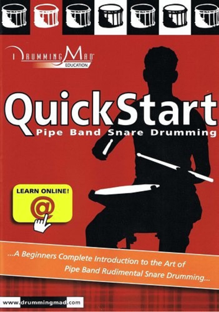QuickStart® Pipe Band Snare Drumming