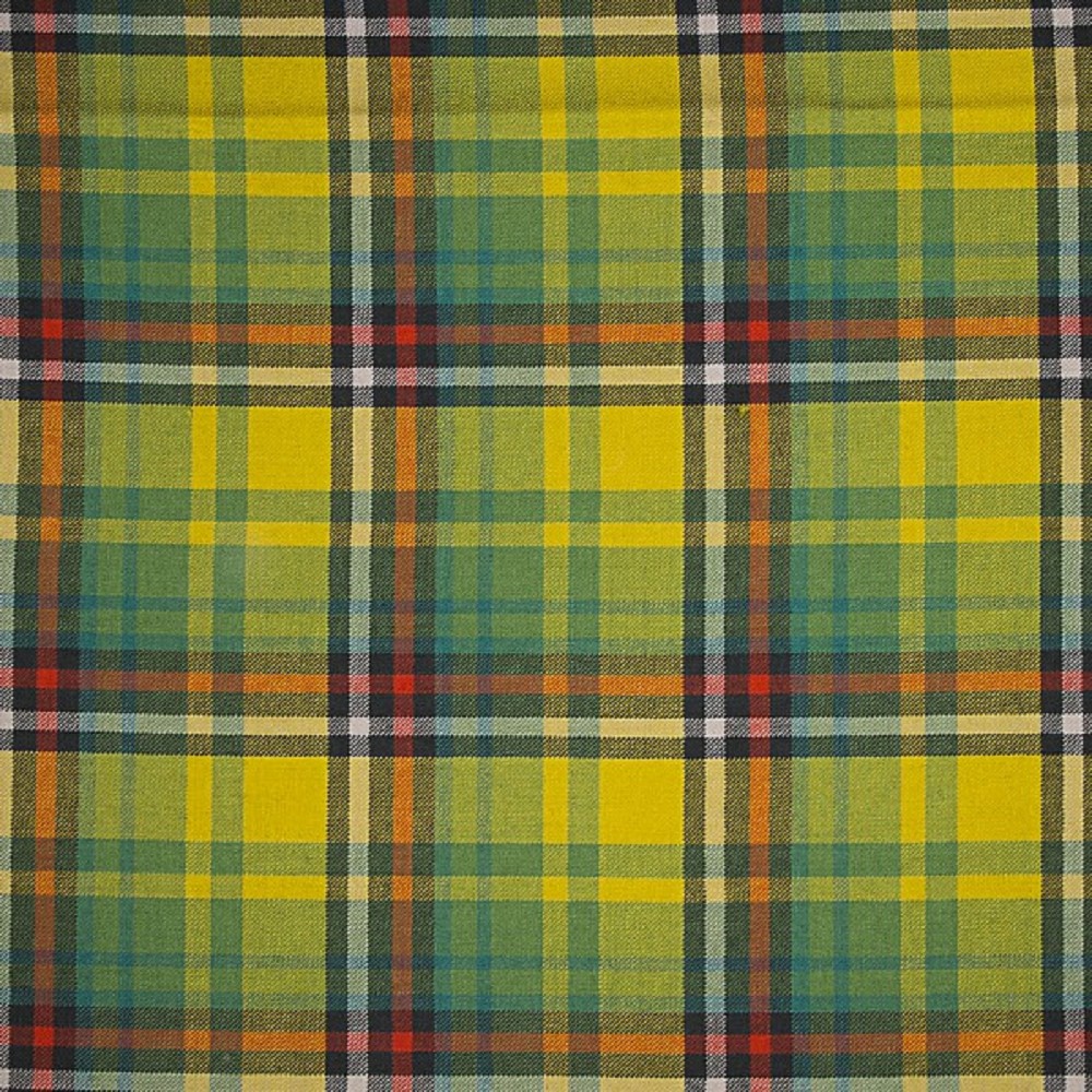 Bellspool Bright Check BELS, Lightweight Fabric, Lochcarron of Scotland