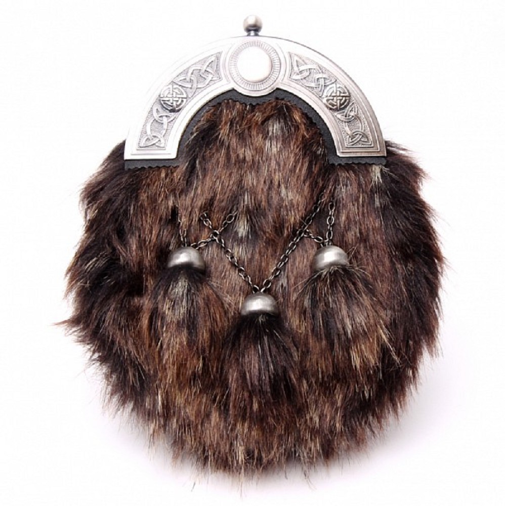 Dress Sporran Imitation Brown Bear Dress Sporran Imitation Brown Bear