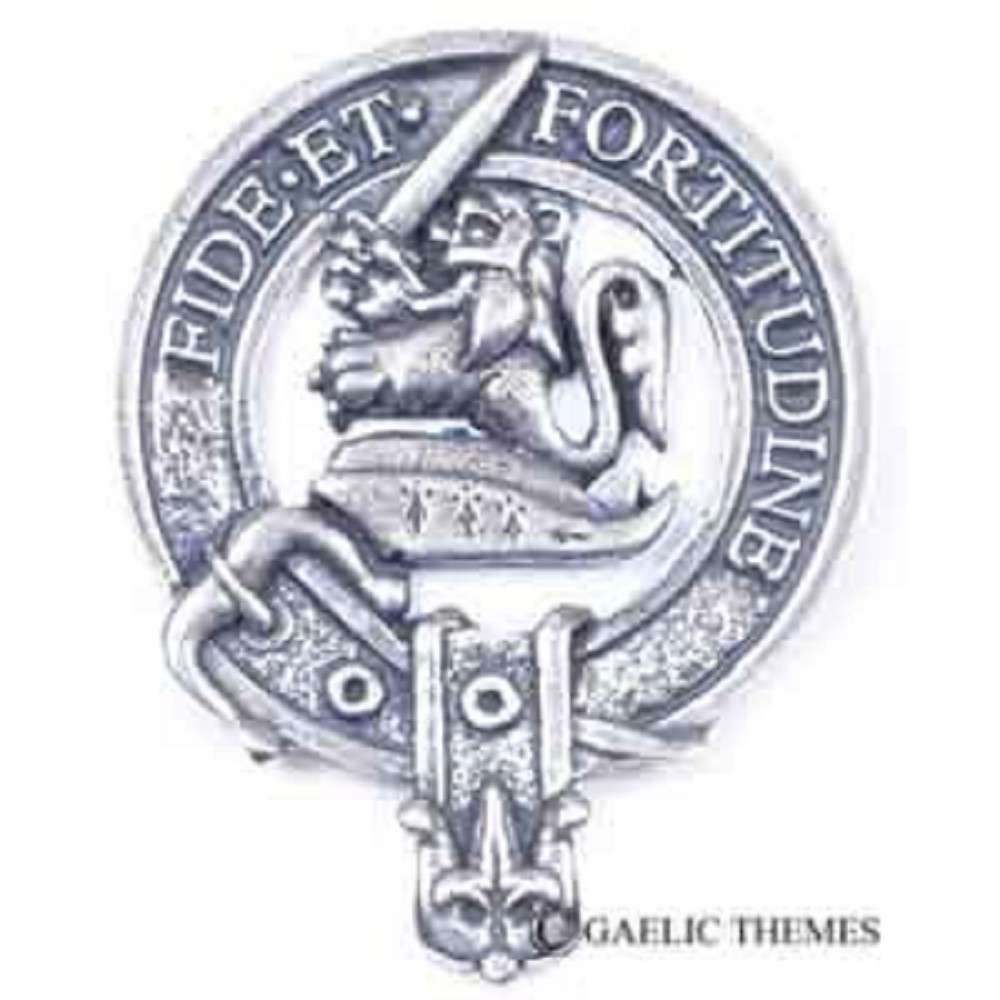 Cap Badge, Clan Farquharson Cap Badge, Clan Farquharson
