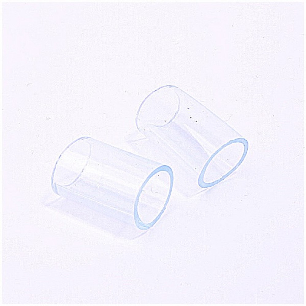 Protection embout de sutell en caoutchouc noir (2), transparent Protection embout de sutell en caoutchouc noir (2), transparent