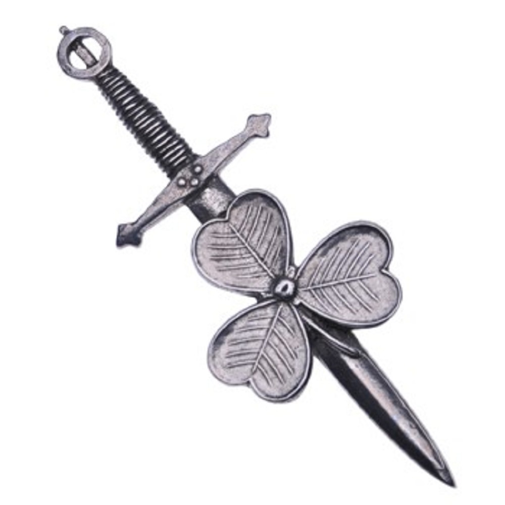Shamrock Kilt Pin Shamrock Kilt Pin
