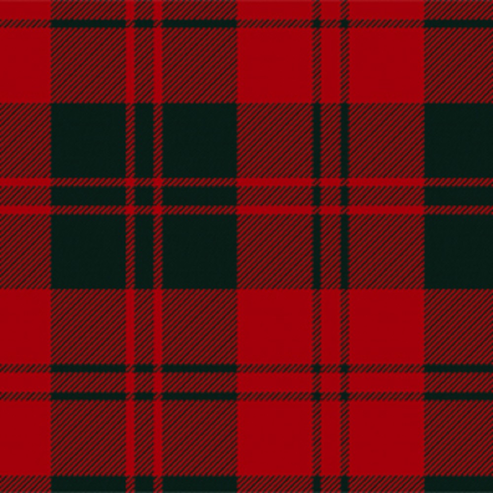 Erskine Red/Green Modern Strathmore Lightweight Stoff