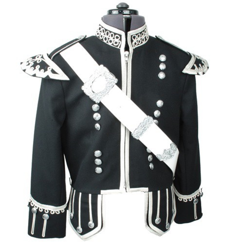 Crossbelt, Drummer, PVC, weiss - Extra Large 