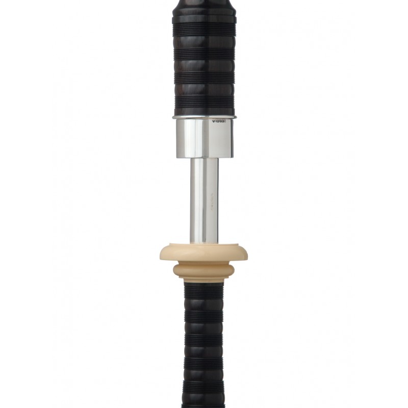 Peter Henderson PH03 Silver Blackwood Bagpipes Peter Henderson PH03 Silver Blackwood Bagpipes