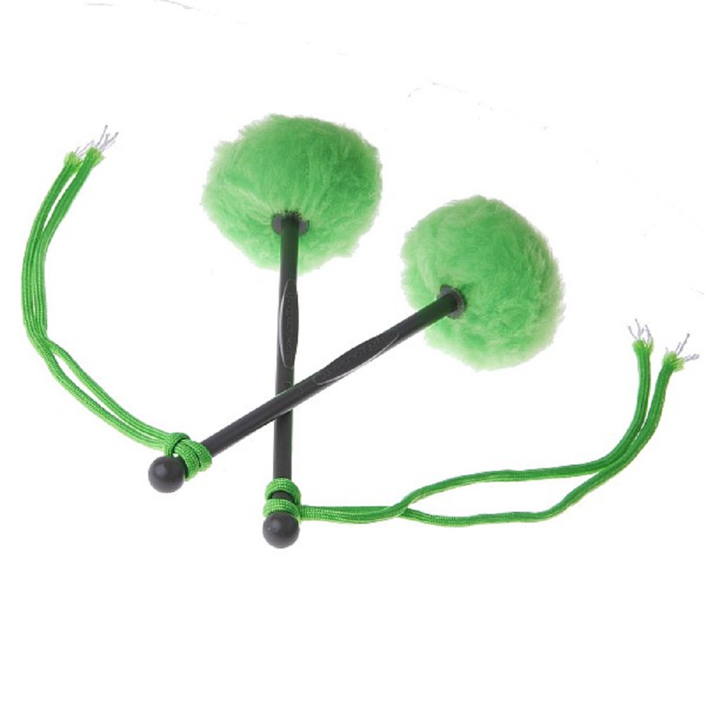 "TyFry" Ultimate Tenor Beaters - Lime green
