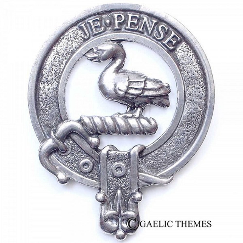 Cap Badge, Clan Wemyss Cap Badge, Clan Wemyss