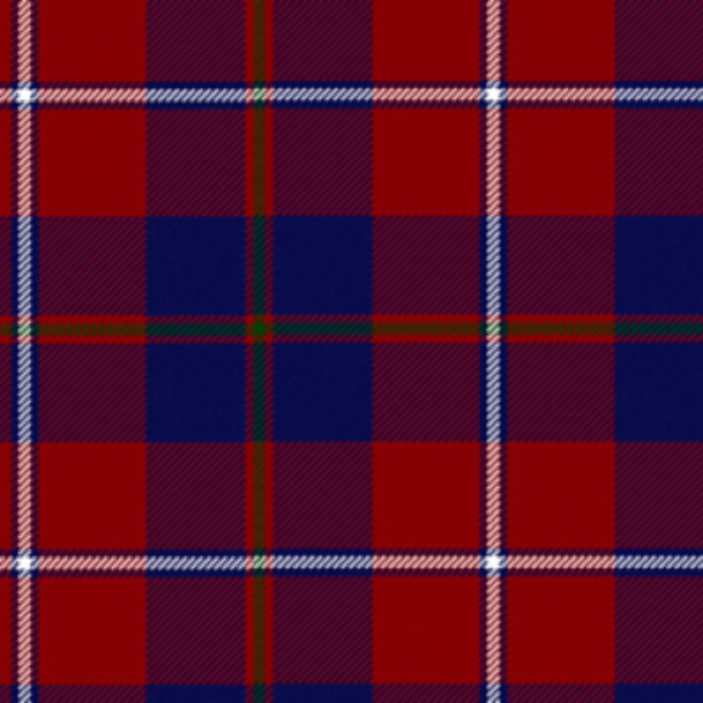 Galloway Red Modern Strathmore Lightweight Stoff