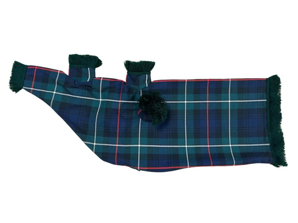 CLAN Tartan Bagpipe Cover, Wool CLAN Tartan Bagpipe Cover, Wool