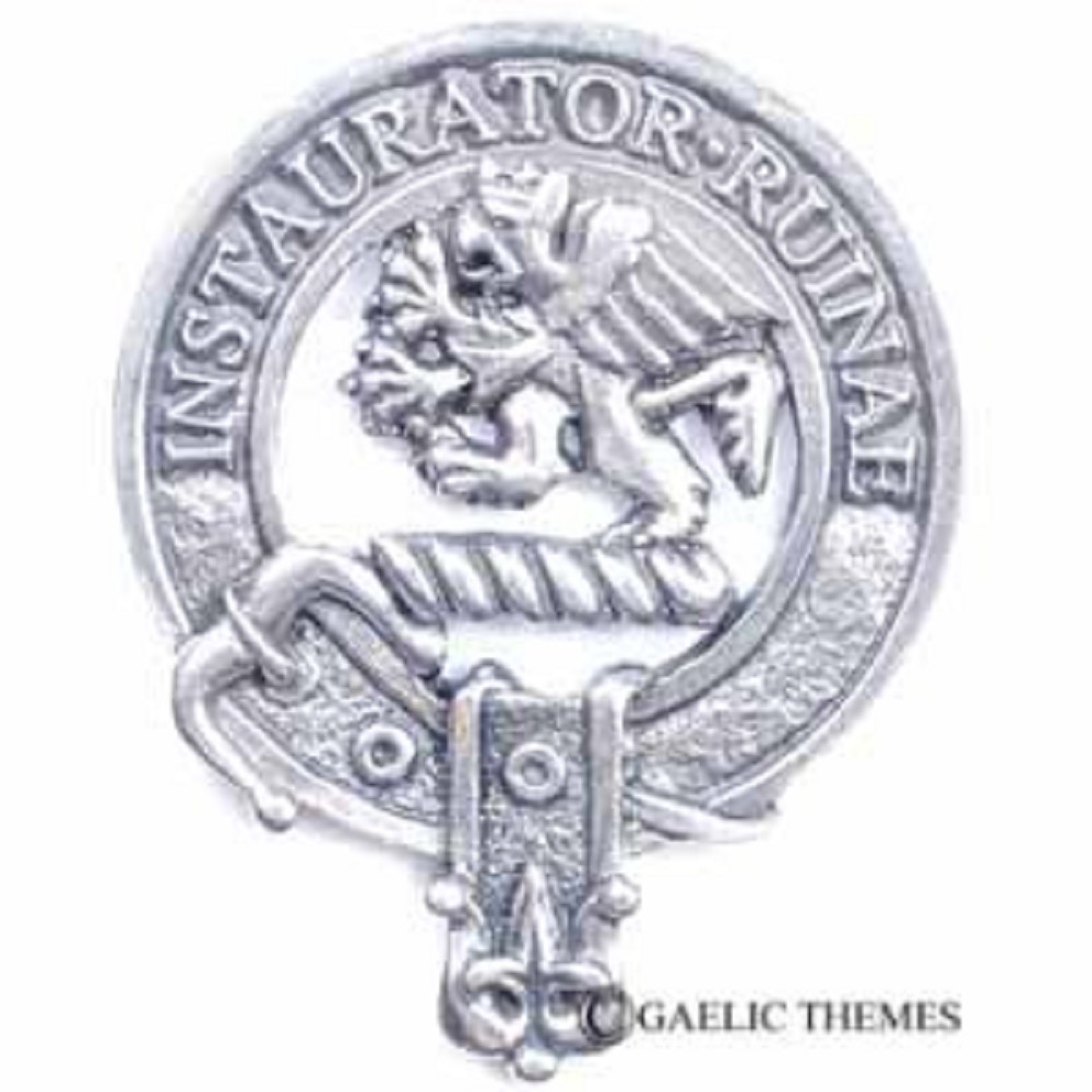 Cap Badge, Clan Forsyth Cap Badge, Clan Forsyth