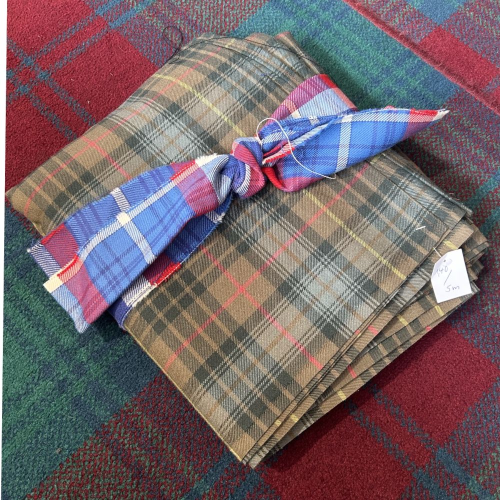 5 mtr Stewart Hunting Weathered STH/WR Lochcarron Heavyweight Fabric