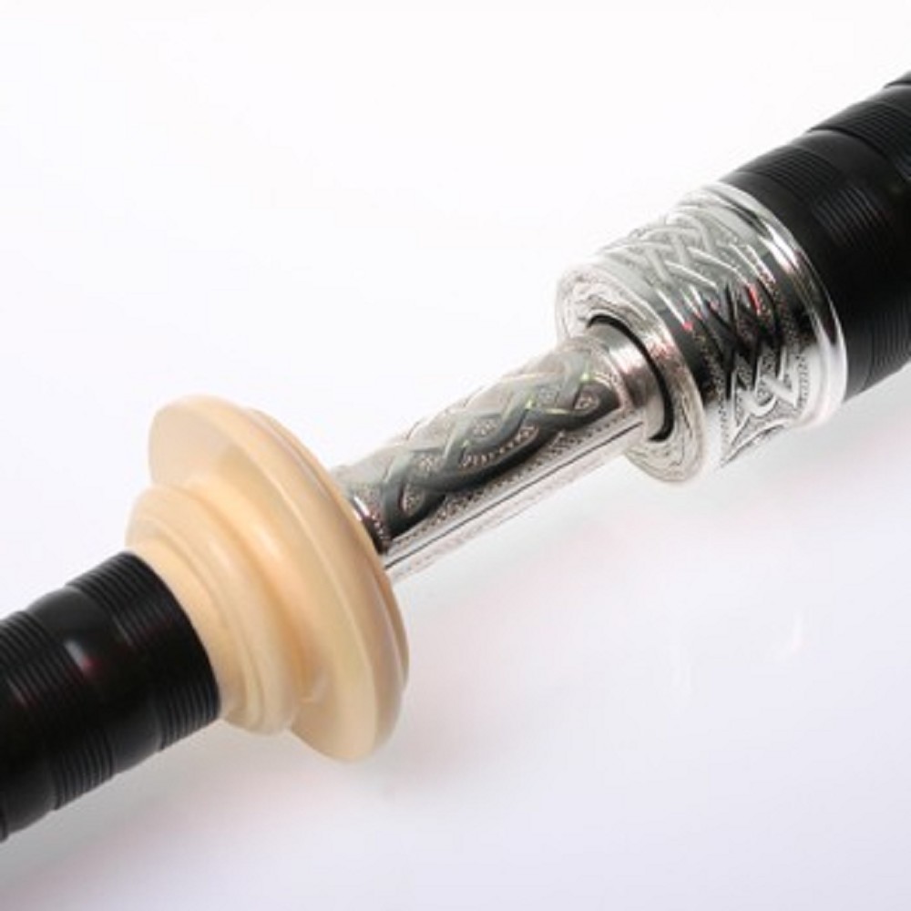 McCallum AB9-Half Silver Blackwood Bagpipe McCallum AB9-Half Silver Blackwood Bagpipe