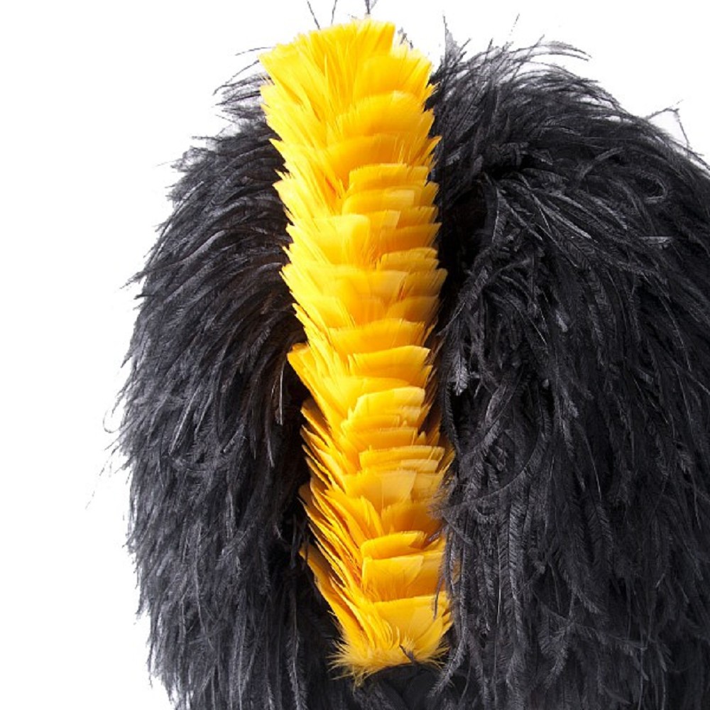 Plumet pour Feather Bonnet, jaune Plumet pour Feather Bonnet, jaune