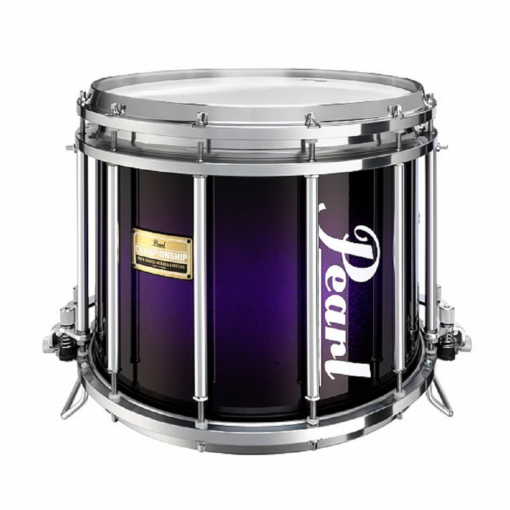 Pearl Medalist FFXPMD1412 Pipe Band Snare Drum, Purple Sparkle 369 Pearl Medalist FFXPMD1412 Pipe Band Snare Drum, Purple Sparkle 369