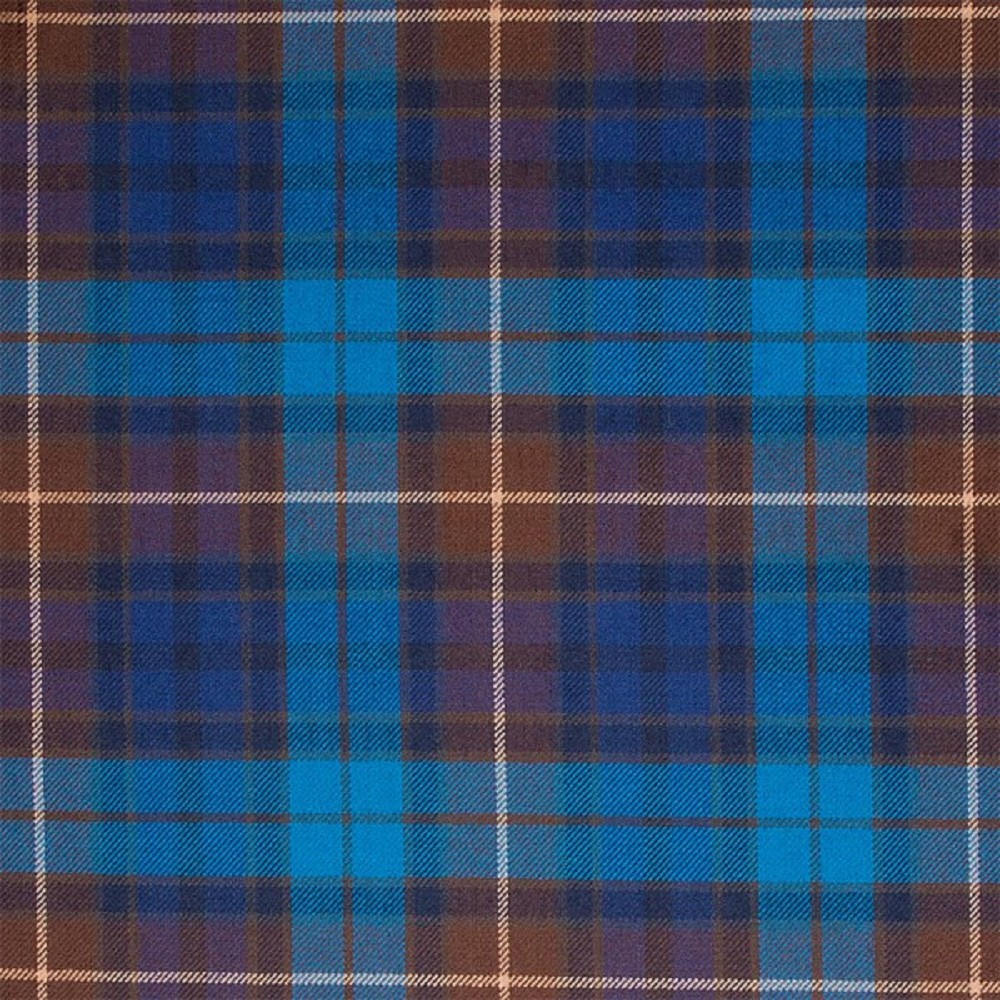 Buchanan Blue BCB/B, Lightweight Fabric, Lochcarron of Scotland