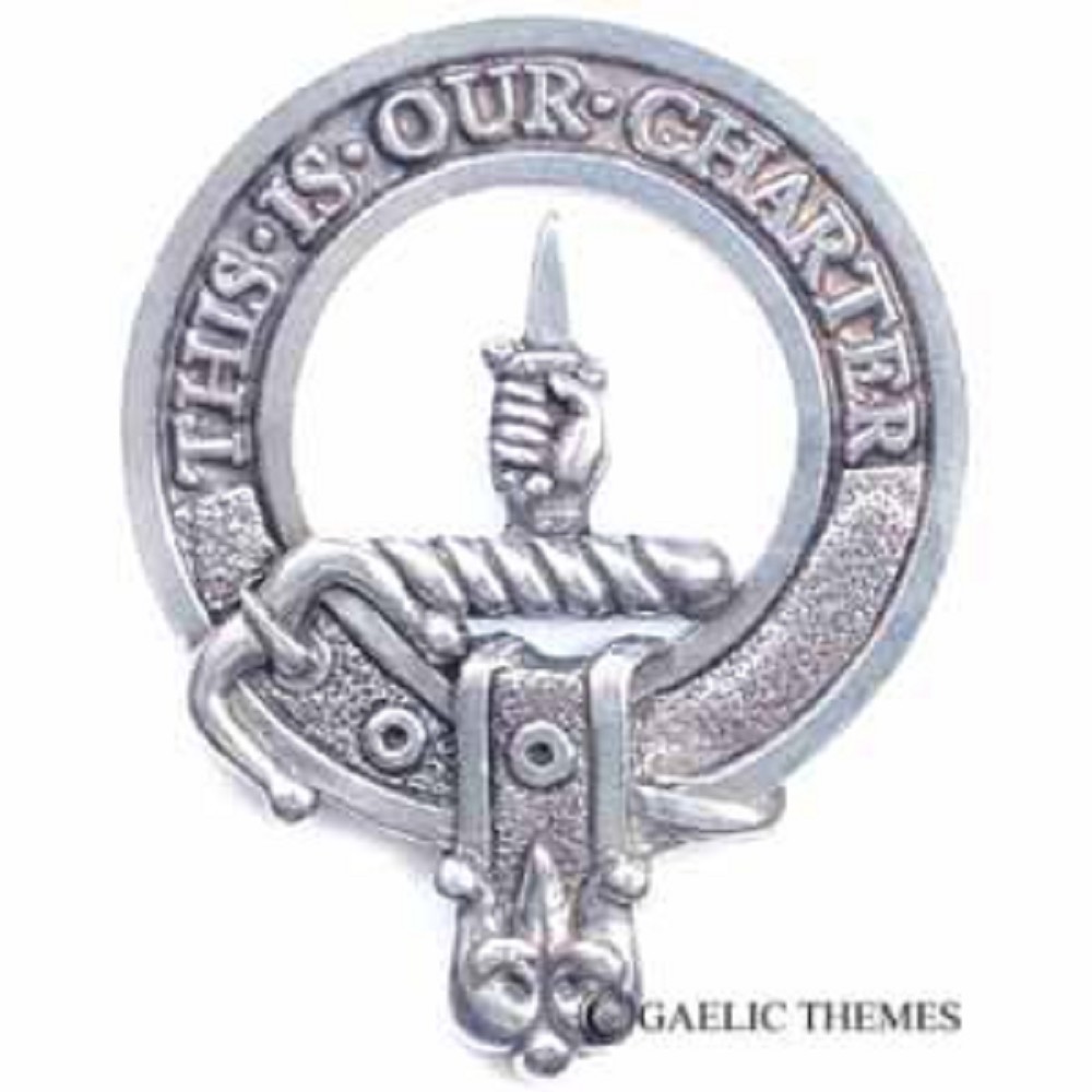 Cap Badge, Clan Charteris Cap Badge, Clan Charteris