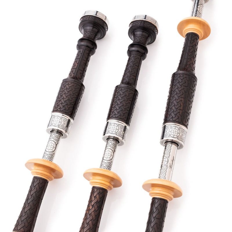 Peter Henderson PH1HC CELTIC Heritage Blackwood Bagpipe Peter Henderson PH1HC CELTIC Heritage Blackwood Bagpipe