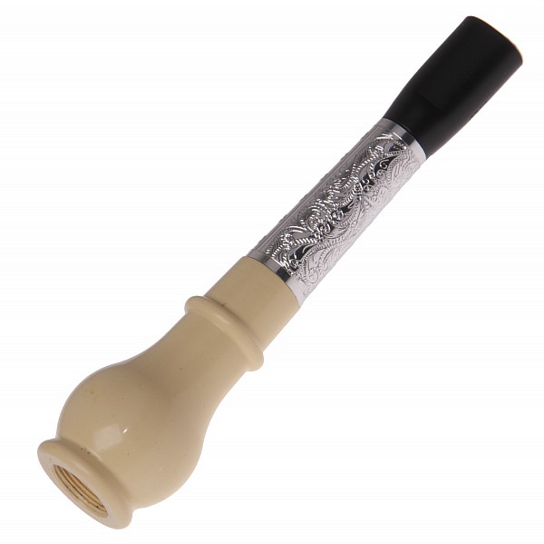 Mouthpiece MP. 5“ (12.7 cm) with engraving - Round Thistle