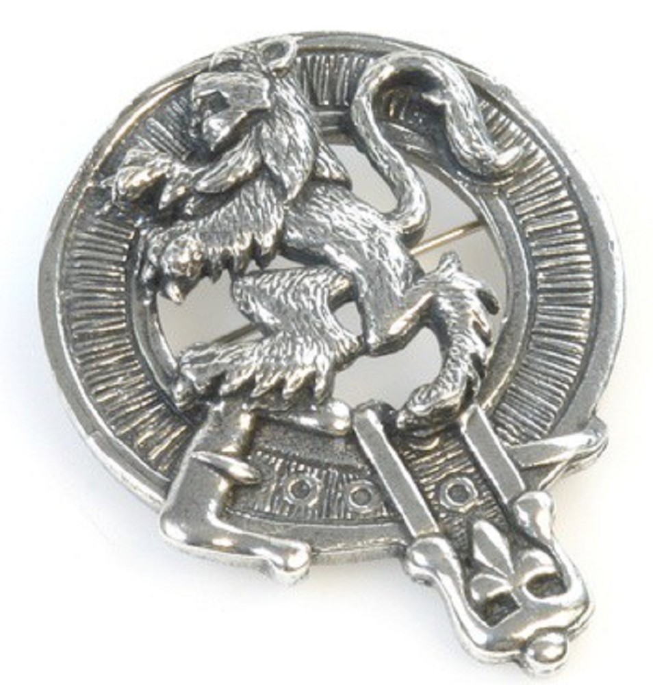 Rampant Lion Cap Badge