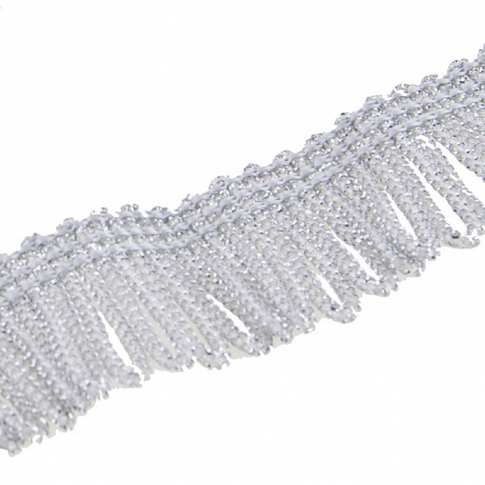 Fringing for Bagpipe Cover, Argent Fringing for Bagpipe Cover, Argent