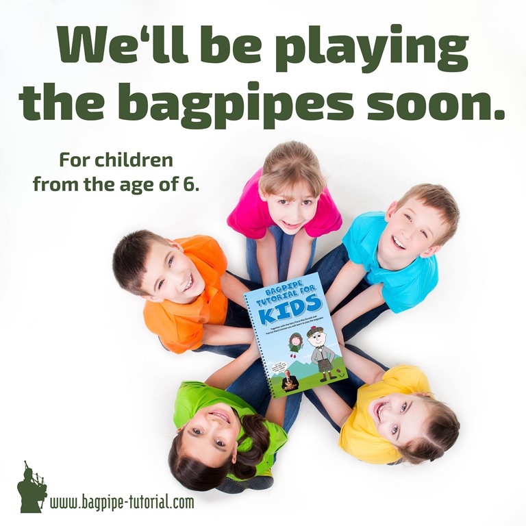 Bagpipe Beginner Set for Kids (English) - Enfant 