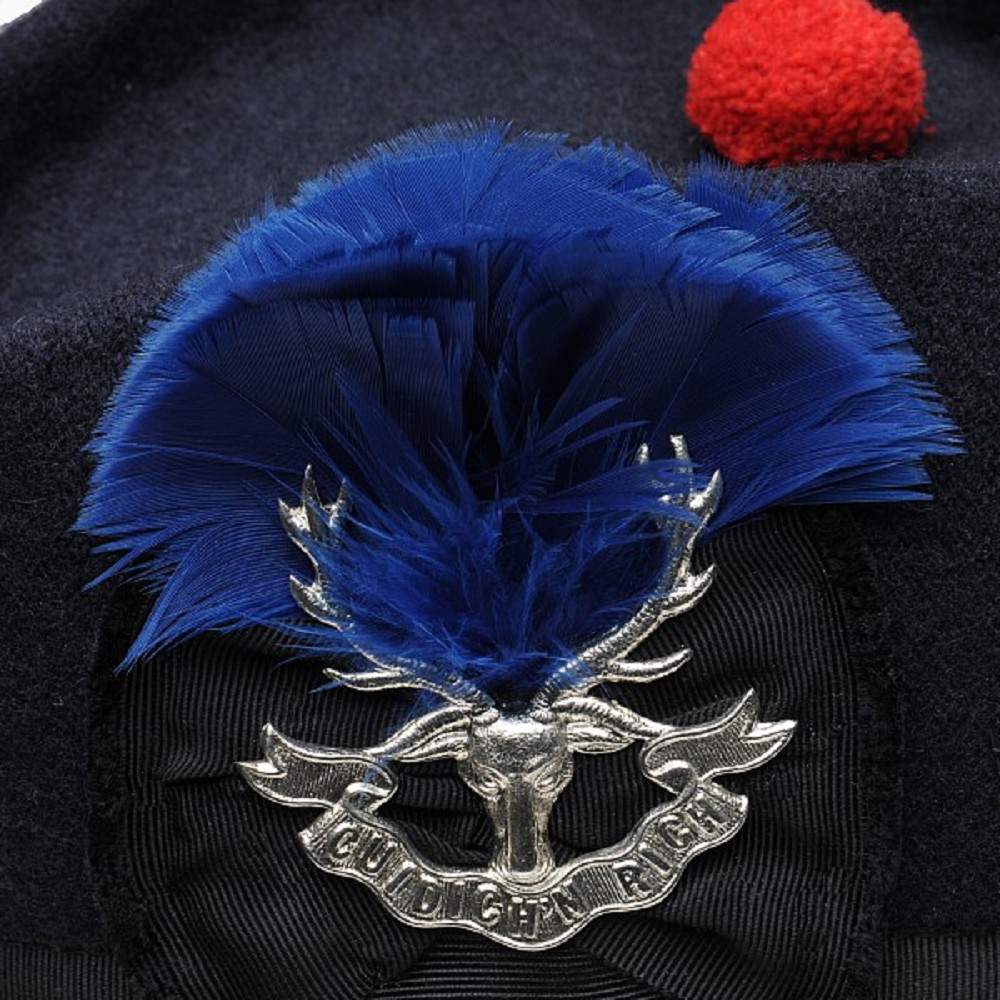 Hackle, petit, bleu marine Hackle, petit, bleu marine