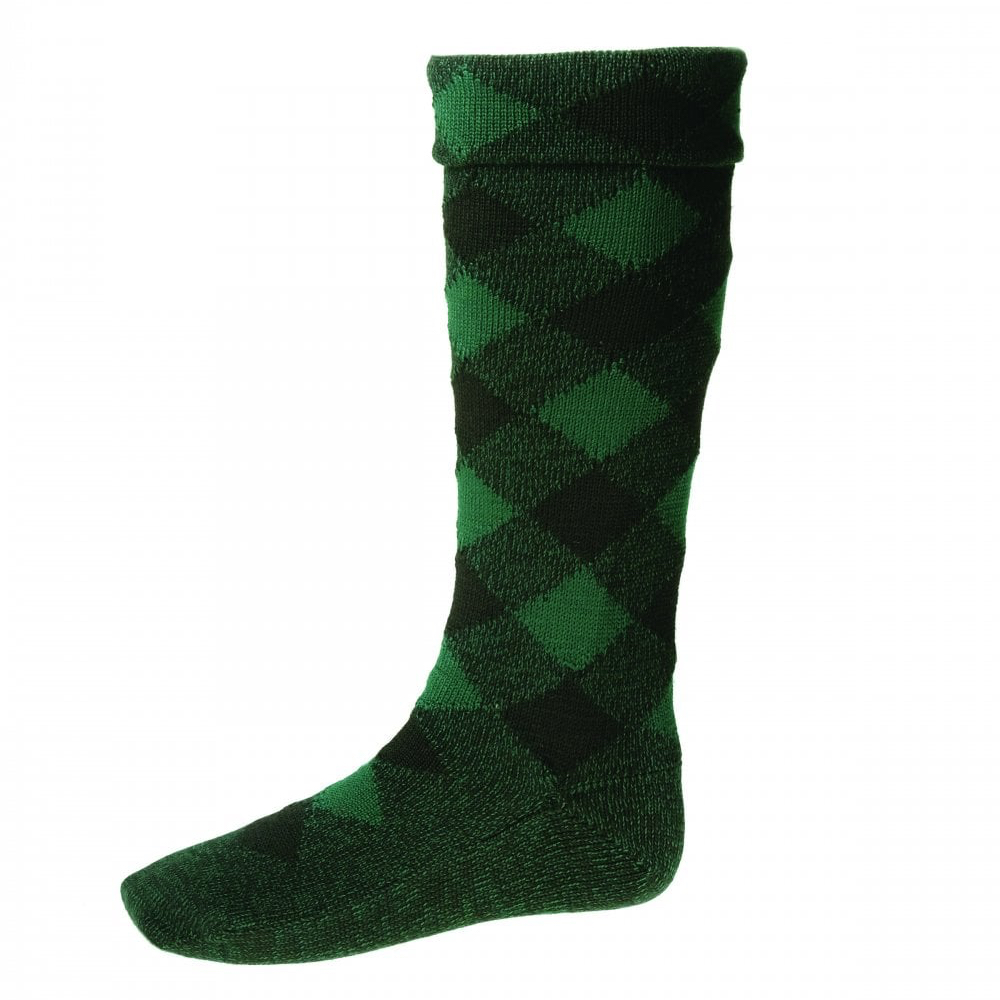 Tartan Full Hose, Black Watch Tartan Full Hose, Black Watch