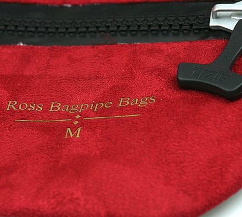 Ross Suede Zipper Bag - Small 