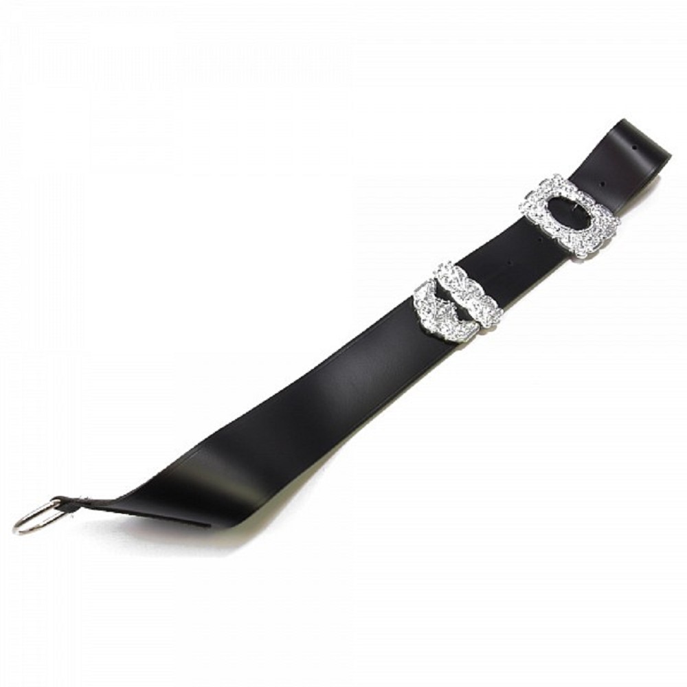 Drummer Crossbelt, cuir, noir Drummer Crossbelt, cuir, noir