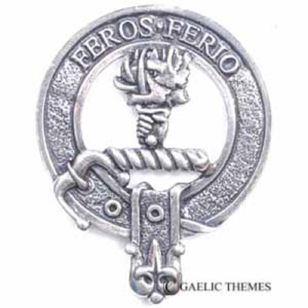 Cap Badge, Clan Chisolm Cap Badge, Clan Chisolm